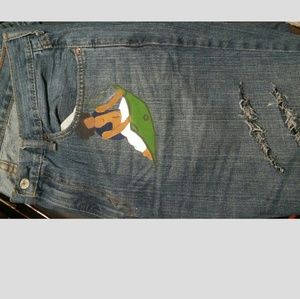 Custom Paint On Pants !